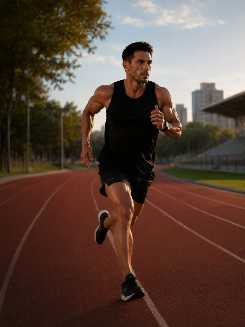 Series de 1000m: secuencia del movimiento